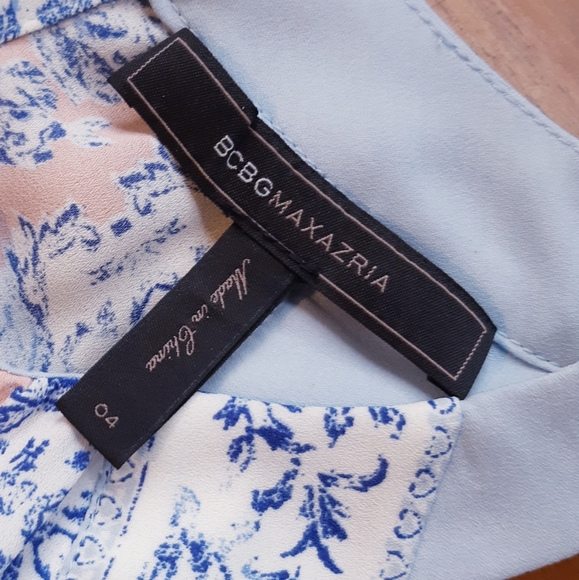 BCBG Cambria Dress in Light Crystal Blue - Picture 5 of 8